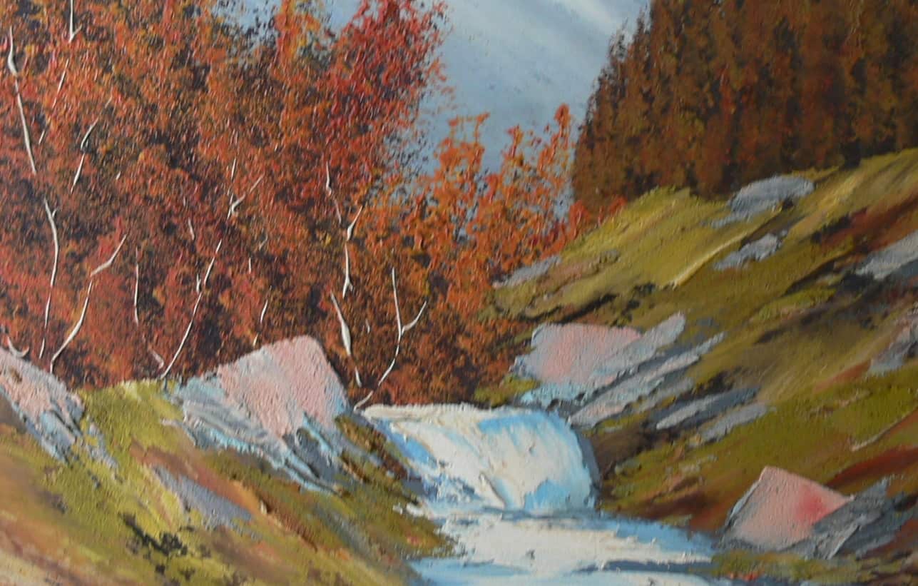 Framed 1960's Oil On Board KHFINGER